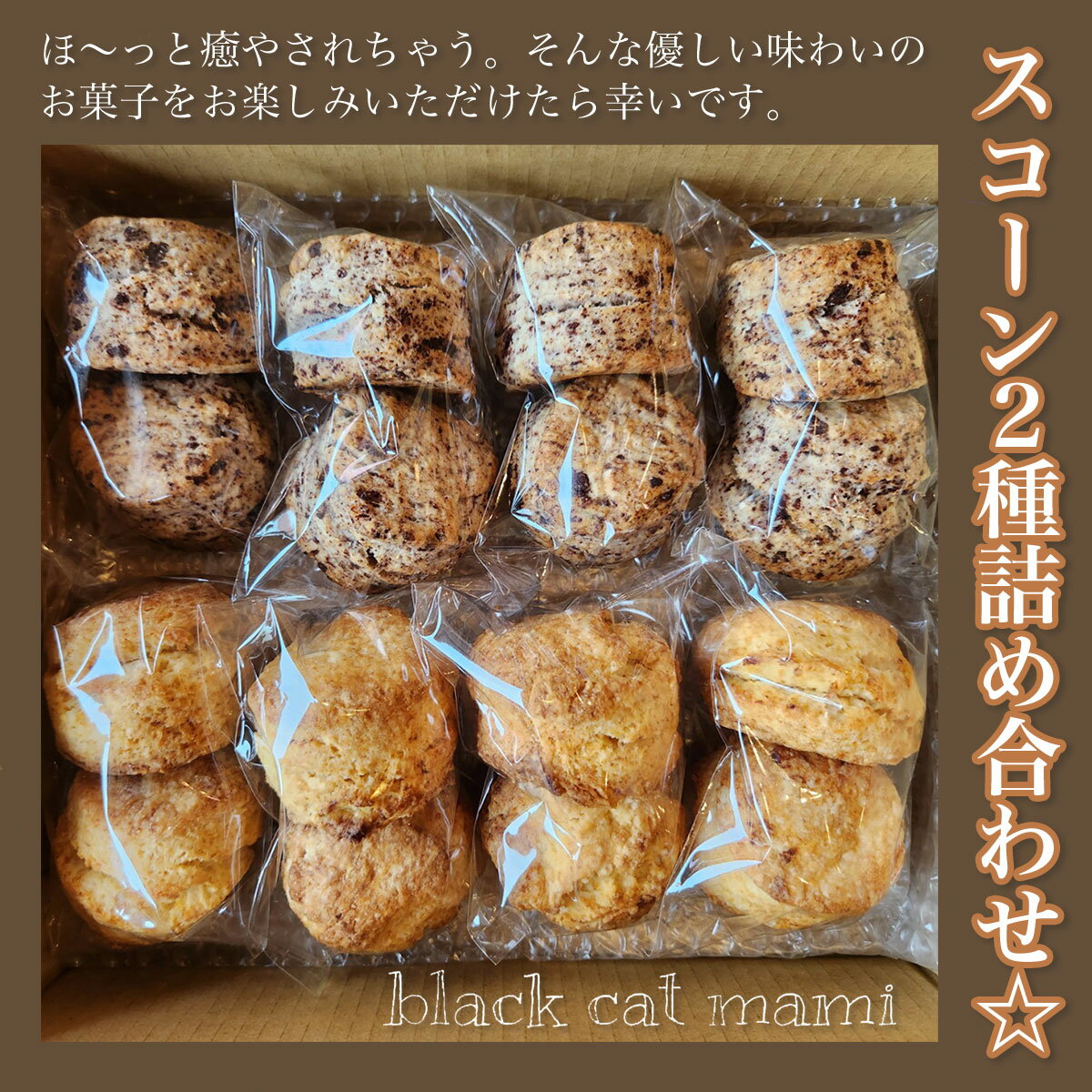 スコーン2種詰め合わせ☆ふるさと納税 焼菓子 詰め合わせ ギフト 千葉県 大網白里市 送料無料