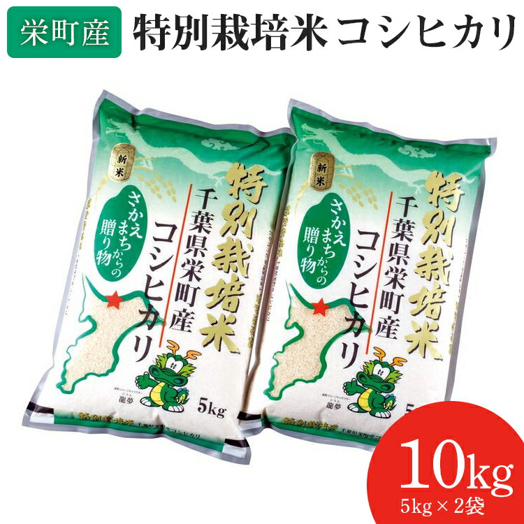 【ふるさと納税】9-1 令和6年産米先行予約（数量限定）家計応援米 栄町産特別栽培米コシヒカリ10kg（5...