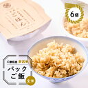 【ふるさと納税】多古米パックご飯(玄米)150g×6パック【配送不可地域:離島・沖縄県】【1428264】