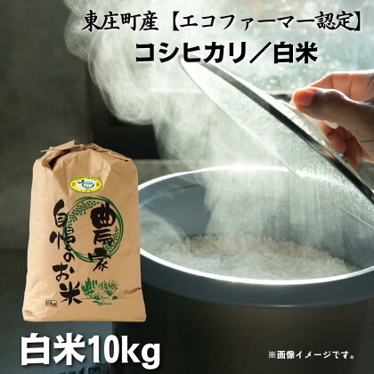 ＼令和5年産 新米／ 東庄町産【エコファーマー認定】コシヒカリ 白米10kg