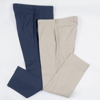 【ふるさと納税】ロロピアーナ ストレッチコットンチノパン<ネイビー> ファッション 服 男性 メンズ お届け:お届けまで約6週間から8週間程かかります。ご了承...