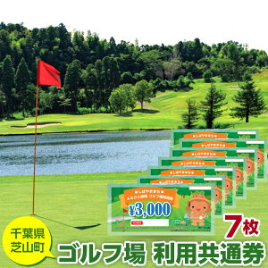 【ふるさと納税】No.007 芝山町ゴルフ場利用券　7枚 ／ golf 芝山ゴルフ倶楽部 京カントリークラブ イーグルレイクゴルフクラブ 共通チケット アウトドア 施設利用券 送料無料 千葉県