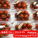 商品説明名称特徴 高糖度フルーツミニトマト「Makana(マカナ)」 やみつきパック 150g×9パック&nbsp;　従来の水を切って味（甘さ）を出す栽培方法ではなく、トマト本来の能力を最大限に引き出す栽培方法（環境制御栽培：光や水、二酸化炭素など生育に必要な量を常に調整し、トマトが喜ぶ環境に整えること）で育てたプレミアムなミニトマトです。 &nbsp;　その味わいはまるでブドウのようです。クセが少なくトマトが苦手なお子様にもおススメです。&nbsp;　あふれ出る病みつきな美味しさをぜひご賞味ください。農園名石井農園（国産（一宮町）） 内容量 1パック（150g）x9パック保存方法賞味期限冷蔵で7～10日前後常温での発送となりますので、届きましたら冷蔵庫で保管ください。 その他※夏の暑い時期や苗替えの時期（7月～9月頃）は、一時的に発送を停止させていただきますので、ご承知おきください。※【ヤマト運輸】で発送します。 関連ワードフルーツトマト　一宮　とまと　野菜　甘い　千葉　子ども　産地直送 ・ふるさと納税よくある質問はこちら ・寄付申込みのキャンセル、返礼品の変更・返品はできません。あらかじめご了承ください。　トマトが苦手なお子様にもおススメです。あふれ出るおいしさをぜひご賞味ください。 【一宮町ふるさと納税】【石井農園】高糖度フルーツミニトマト「Makana(マカナ)」 &ensp;やみつきパック（150g×9パック入り） 「ふるさと納税」寄付金は、下記の事業を推進する資金として活用してまいります。 寄付を希望される皆さまの想いでお選びください。 (1) サーフォノミクス推進事業 (2) 災害に強い安心・安全なまちづくり事業 (3) 福祉事業 (4) 子育て・教育応援事業 (5) その他町長が必要と認める事業 特にご希望がなければ、町政全般に活用いたします。 入金確認後、注文内容確認画面の【注文者情報】に記載の住所にお送りいたします。 発送の時期は、寄付確認後約1ヶ月以内を目途に、お礼の特産品とは別にお送りいたします。