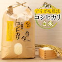 【ふるさと納税】アイガモ農法によるお米 5kg〜15kg 白米 コシヒカリ こしひかり 合鴨農法 合鴨 アイガモ 農法 米 合鴨米 ふるさと 納税 千葉県 長生村