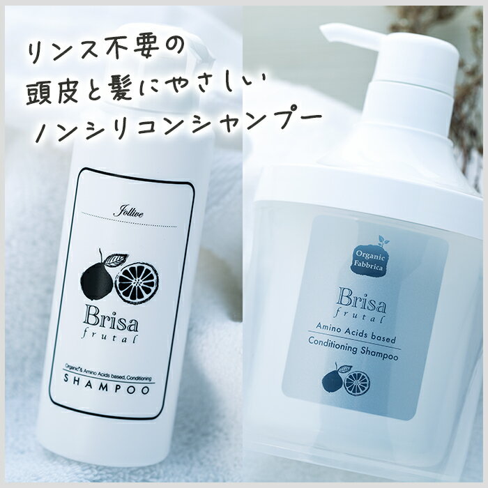 【ふるさと納税】ブリッサフルータル シャンプー ノンシリコン 500mL×1本 100mL×1本 アミノ酸 無添加 オールインワン リンス不要 リンスインシャンプー ふるさと 納税 千葉県 長生村