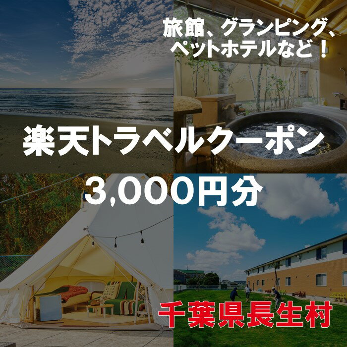 【ふるさと納税】千葉県長生村の対象施設で使える楽天トラベルクーポン 寄附額10,000円