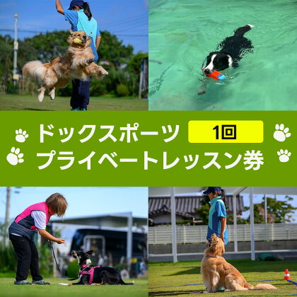 ドックスポーツ プライベートレッスン券（1回） ふるさと納税 ドッグスポーツ 利用券 チケット 犬 イヌ いぬ 愛犬 利用チケット レッスンチケット レッスン アジリティー オビディエンス ノーズワーク 天然芝 千葉県 白子町 送料無料 SHAI001