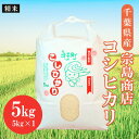 【ふるさと納税】令和5年産 千葉県産 コシヒカリ（精米）5k