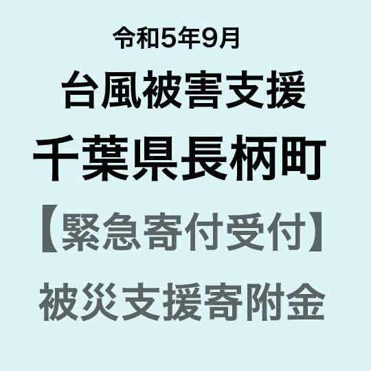 【ふるさと納税】【令和5年9月台風災害支援緊急寄附受付】千葉県長柄町災害応援寄附金（返礼品はありません）