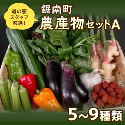 道の駅保田小学校スタッフ厳選！鋸南町農産物セットA ／ やさい 季節野菜 千葉県 特産品 F22X-029