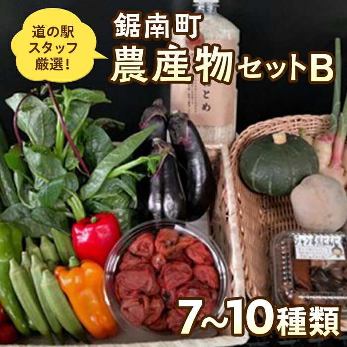 【ふるさと納税】道の駅保田小学校スタッフ厳選!鋸南町農産物セットB / やさい 季節野菜 千葉県 特産品 F22X-033