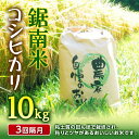 【ふるさと納税】《お米の定期便》令和5年度産 新米 鋸南米コシヒカリ10kg精米 3回隔月配送 F22X-107