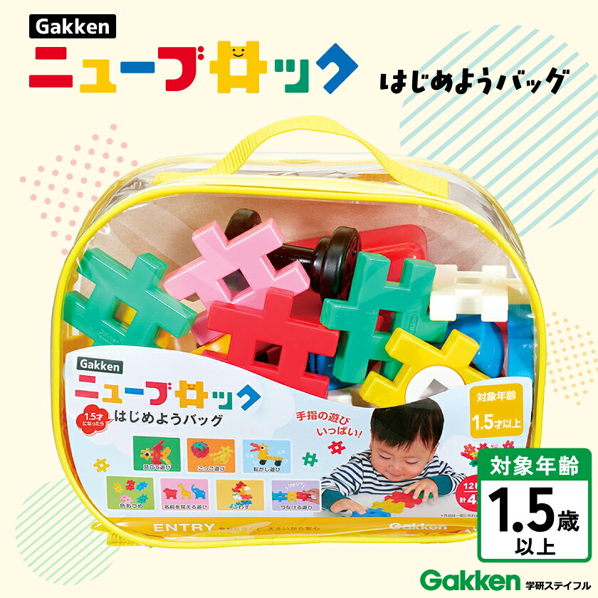 【ふるさと納税】Gakkenニューブロックはじめようバッグ【1761780】