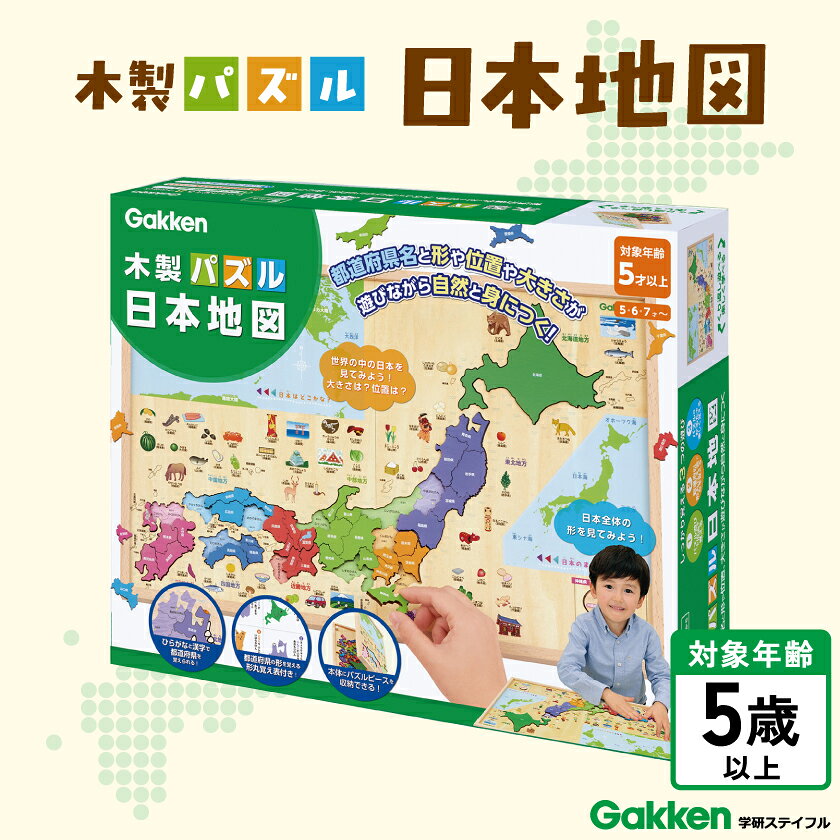 木製パズル日本地図