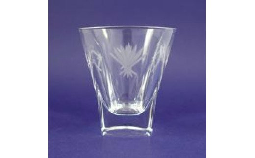 【ふるさと納税】浅草切子 暮らしの硝子「扇と菱 FUSION」化粧箱入り 切子 切子ガラス ガラス工芸 グラス ガラス コップ 和柄 手作り ぐい呑み 家飲み 酒器 ハンドメイド 手作り ギフト 贈答 プレゼント