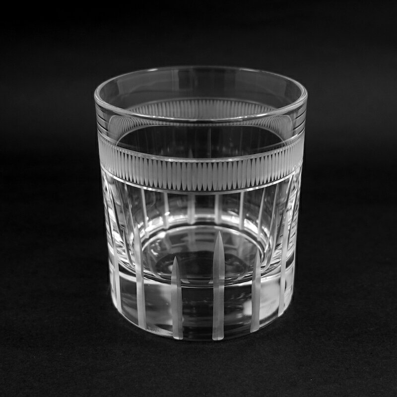 【ふるさと納税】浅草切子 Bar’s Glass「グレース オールド」2個セット 化粧箱入り 切子 切子ガラス ガラス工芸 ロックグラス ペア グラス ガラス ...