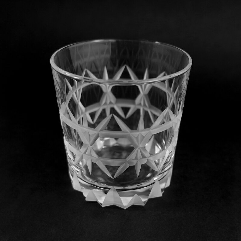 【ふるさと納税】浅草切子 Bar’s Glass「ディーン オールド」2個セット 化粧箱入り 切子 切子ガラス ガラス工芸 ロックグラス ペア グラス ガラス コップ ぐい呑み 家飲み 酒器 ハンドメイド 手作り ギフト 贈答 プレゼント