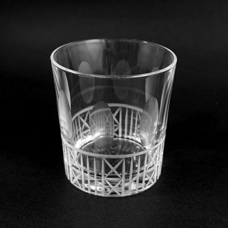 【ふるさと納税】浅草切子 Bar’s Glass「ブリティッシュ オールド」2個セット 化粧箱入り 切子 切子ガラス ガラス工芸 ロックグラス ペア グラス ガラス コップ ぐい呑み 家飲み 酒器 ハンドメイド 手作り ギフト 贈答 プレゼント