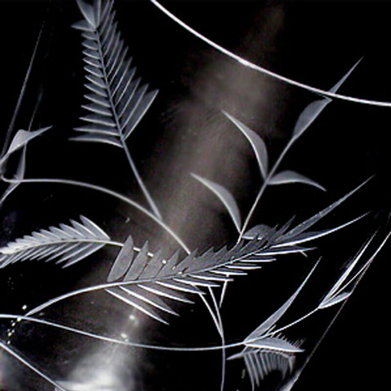 【ふるさと納税】浅草切子「ソシエ 薄吹 8oz タンブラー」2個セット 化粧箱入り 切子 切子ガラス ガラス工芸 タンブラー ペア グラス ガラス コップ ボタニカル 植物柄 ぐい呑み 家飲み 酒器 ハンドメイド 手作り ギフト 贈答 プレゼント