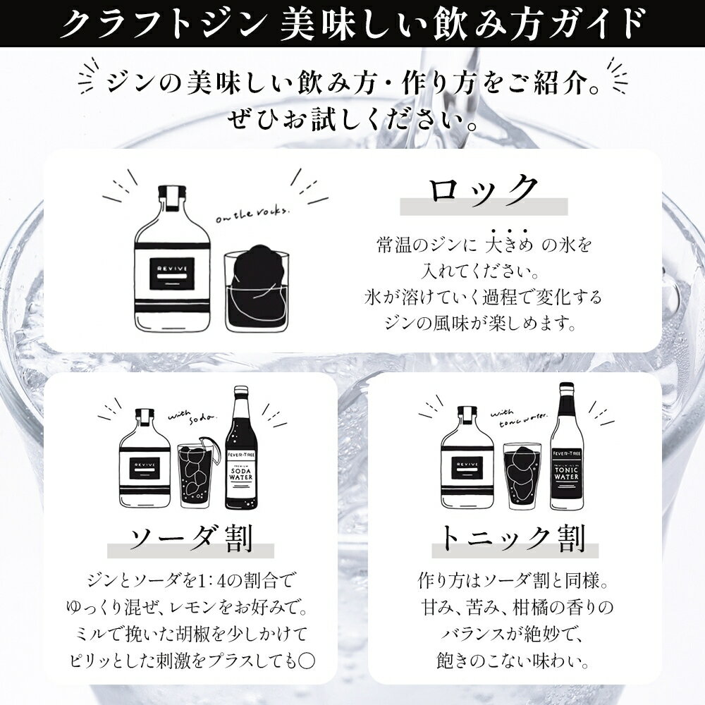 【ふるさと納税】REVIVE from IPA (リバイブ フロム IPA) 375ml ジン クラフトジン お酒 BBQ 宅飲み 晩酌 お歳暮 ギフト 贈り物 プレゼント 人気 おすすめ 酒粕 エシカル・スピリッツ 東京都 台東区