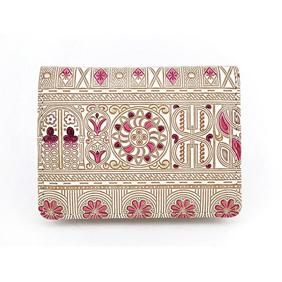 【ふるさと納税】【文庫屋大関】箱まち小銭入れ アポロン<ピンク>【皮革工芸品】 ファッション小物 財布 民芸品 お届け:発送可能時期より順次配送