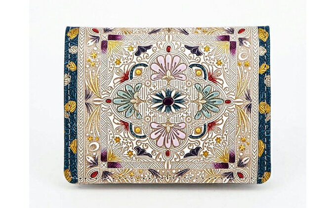 【ふるさと納税】【文庫屋大関】箱まち小銭入れ　黄金のタピ【皮革工芸品】 ファッション小物 財布 民芸品 　お届け：発送可能時期より順次配送