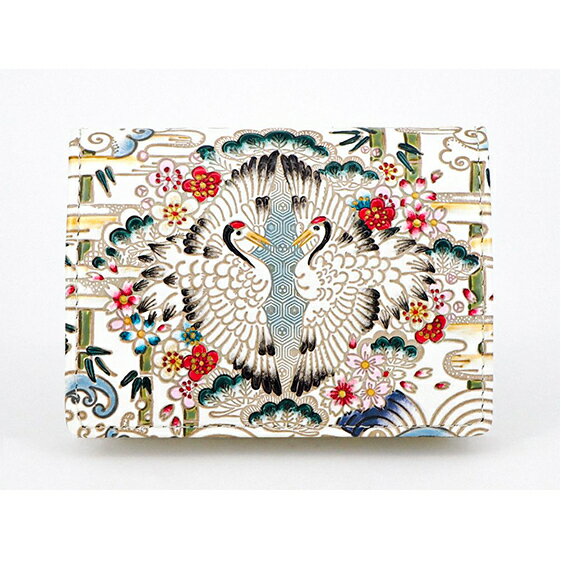 【ふるさと納税】【文庫屋大関】箱まち小銭入れ むかい鶴【皮革工芸品】 ファッション小物 財布 民芸品 お届け:発送可能時期より順次配送