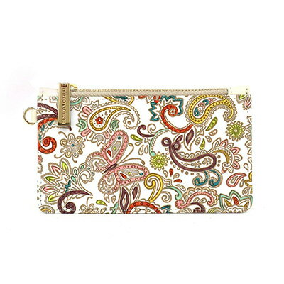 【ふるさと納税】【文庫屋大関】すっきりカードケース ペイズリー【皮革工芸品】 ファッション小物 雑貨 フラグメントケース 小銭入れ付き 収納 スマート 日本製 ...