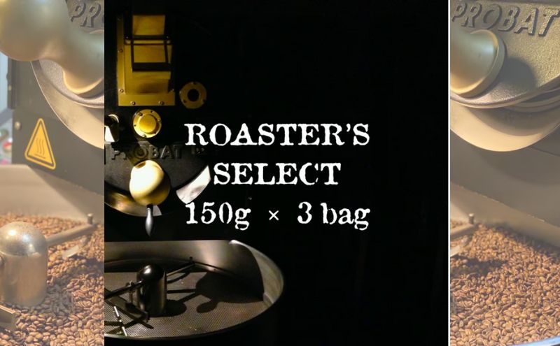 【ふるさと納税】ロースターズセレクト 150g×3種類のおすすめスペシャルティコーヒー ドリンク コーヒー スペシャルティコーヒー　【0】