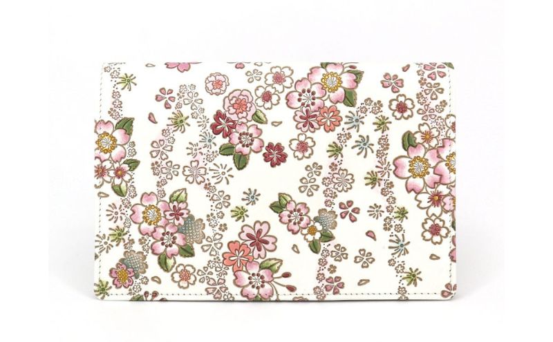 【ふるさと納税】【文庫屋大関】パーソナルホルダー　かすみ桜【皮革工芸品】 民芸品 雑貨 日用品 文房具 革小物 革製品 ファイル ケース 　お届け：発送可能時期より順次配送 f131075-sumida-10001745 東京都墨田区 サンプル画像2