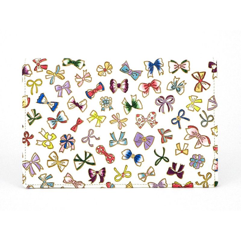 【ふるさと納税】ケース パーソナルホルダー プチリボン 文庫屋大関 ポーチ 通帳ケース 通帳入れ カードケース パスケース 通帳 お薬手帳 収納 収納ポーチ 保...