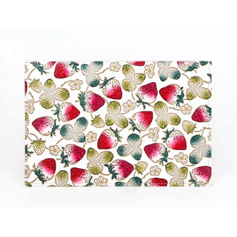 【ふるさと納税】ケース パーソナルホルダー いちご 文庫屋大関 ポーチ 通帳ケース 通帳入れ カードケース パスケース 通帳 お薬手帳 収納ポーチ 保管ケース ...