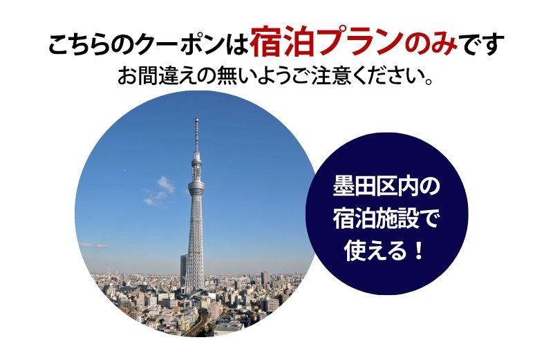 【ふるさと納税】HISふるさと納税宿泊予約専用クーポン（東京都墨田区）45,000円分　お届け：入金確認後、メールにてクーポンコードをお知らせいたします。※発送物はございません。 3