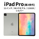 【ふるさと納税】【数量限定】Apple iPad Pro 11インチ 128GB Wi-Fiモデル 第3世代 シルバー