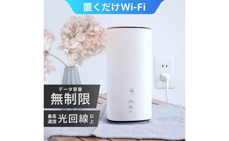 【ふるさと納税】Wi-Fi カシモWiMAX ホームルーター 2年使い放題・月額料金・端末料金込 ふるさと納税プラン(Speed Wi-Fi HOME 5G L13) ルーター 高速通信 工事不要 墨田区 東京都