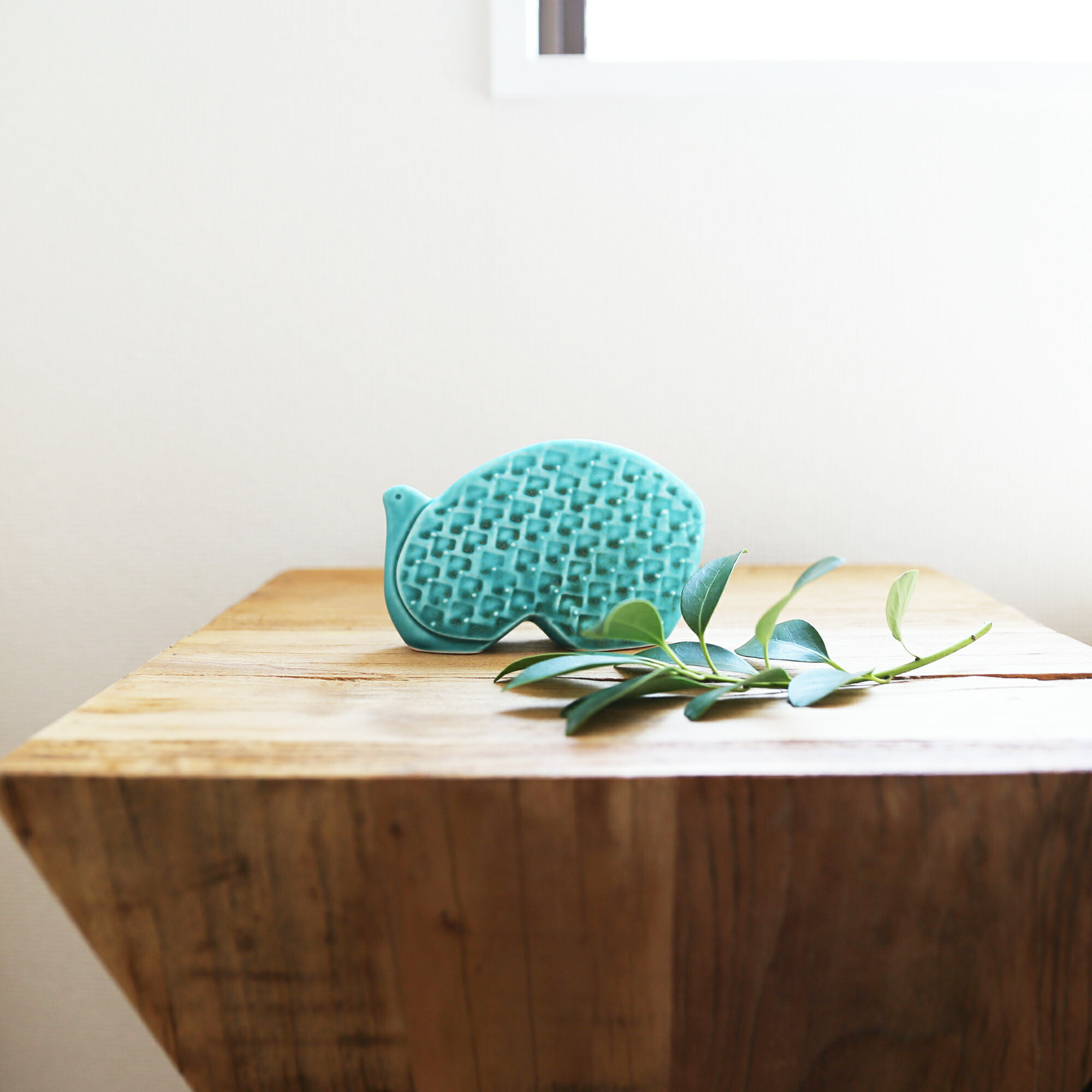 【ふるさと納税】ポトペリー　ART PIECE　ミズドリ オブジェ