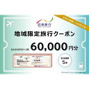 【ふるさと納税】東京都大田区 日本旅行 地域限定旅行クーポン60,000円分 宿泊・体験