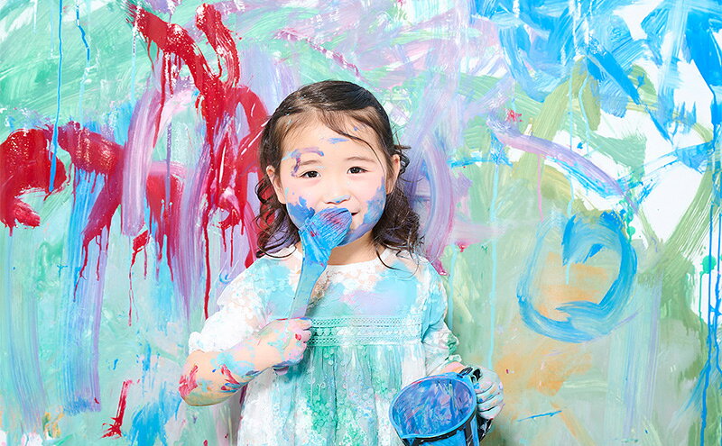 【ふるさと納税】ウォールペイントフォト 写真撮影 ペイントフォト 体験 アート 絵の具 ウォールペイント 非日常 記念日 大田区 東京都 3