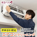 【ふるさと納税】【世田谷区内サービス限定】エアコンクリーニング(壁掛けタイプ、自動お掃除機能あり) 清掃 掃除 洗浄 ハウスクリーニング 家事代行