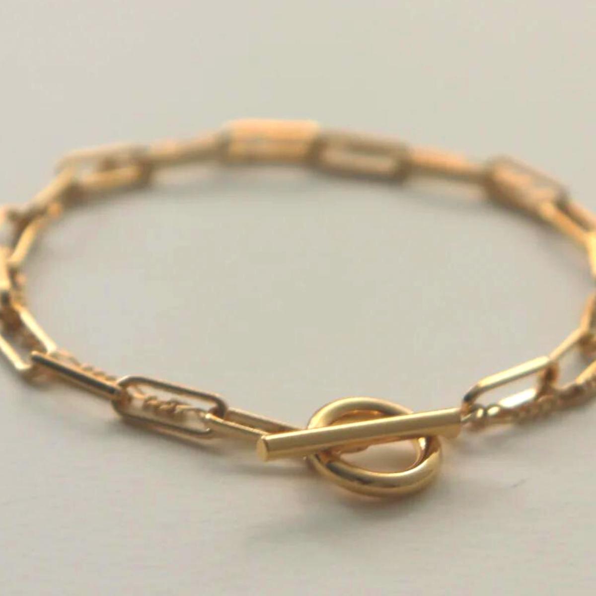 【ふるさと納税】[Cherieオリジナルブレスレット]oli chain bracelet(corda) 13000円