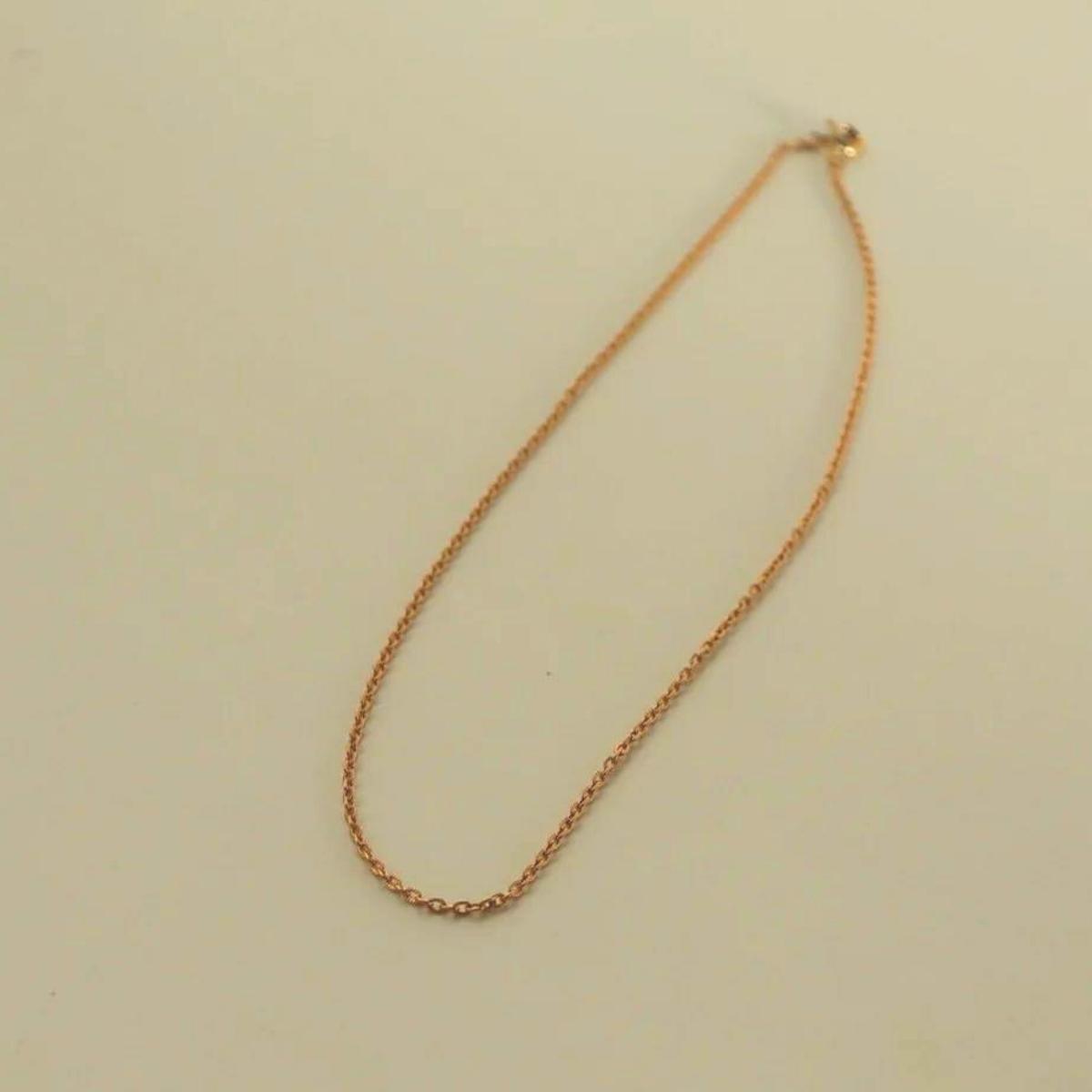 【ふるさと納税】[Cherieオリジナルネックレス]bumy necklace / 14kgf 37000円