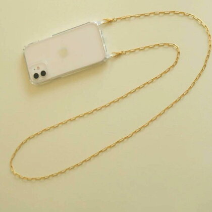 [Cherieオリジナルスマートフォンショルダー] smartphone shoulder - shine - / gold 14000円