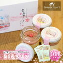 【ふるさと納税】池袋のプリン専門カフェのさくらプリン 6個+豊島区の風景はがき6枚 セット