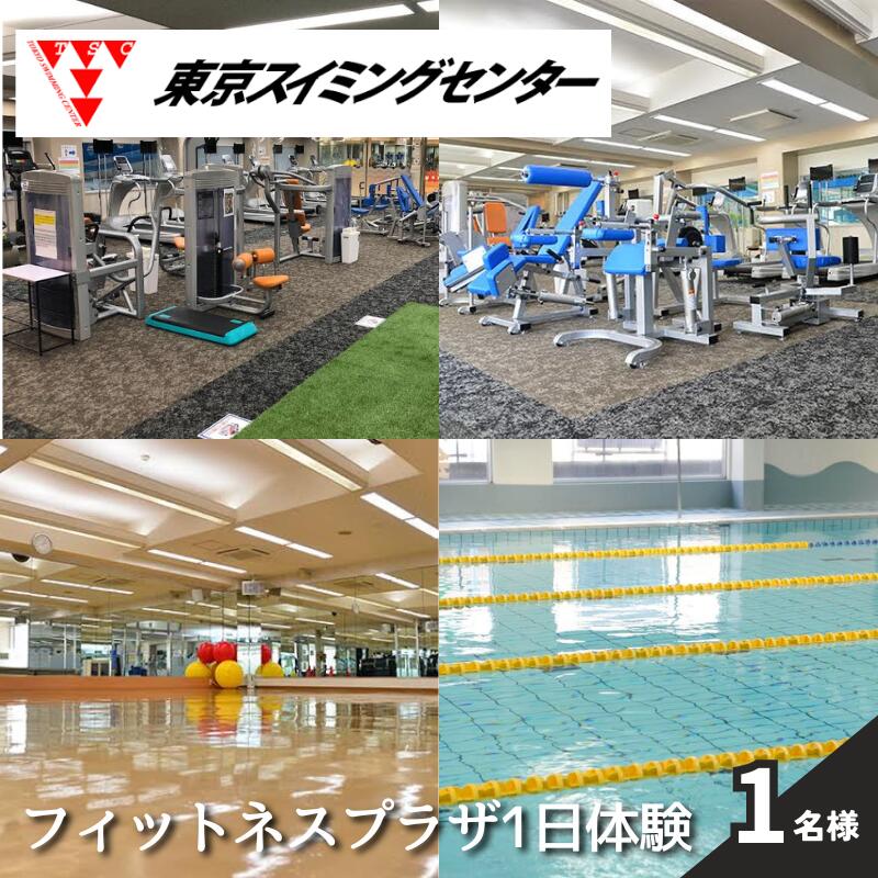 【ふるさと納税】東京スイミングセンター フィットネスプラザ1日体験 1名