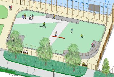 【ふるさと納税】区内初のスケートボード広場！石神井松の風文化公園を応援！（返礼品はありません） f131202-nerima-10000023 東京都練馬区 サンプル画像2