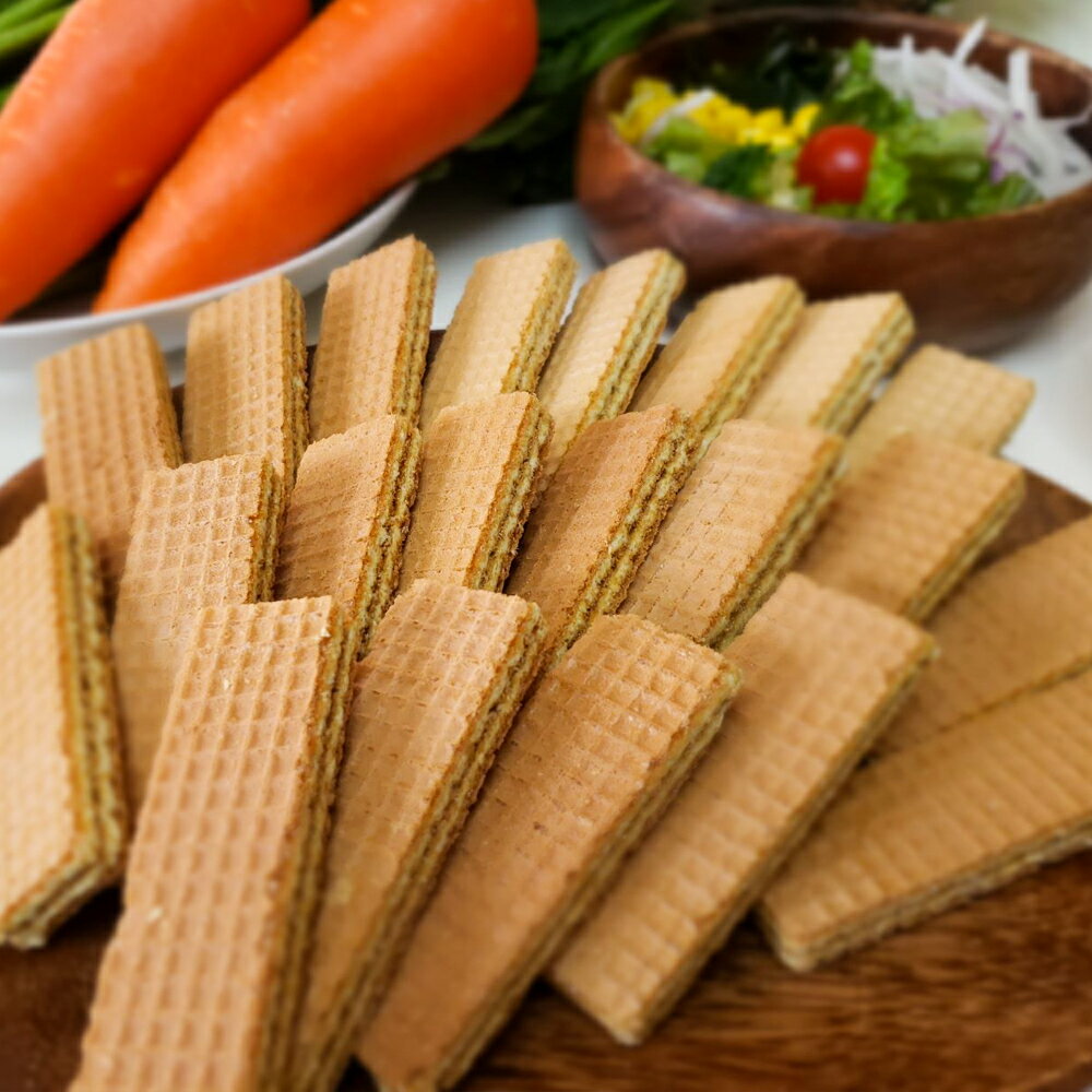 野菜ウエハース 120枚 (40枚入×3袋)|スズラン製菓 焼菓子 洋菓子 [0565]