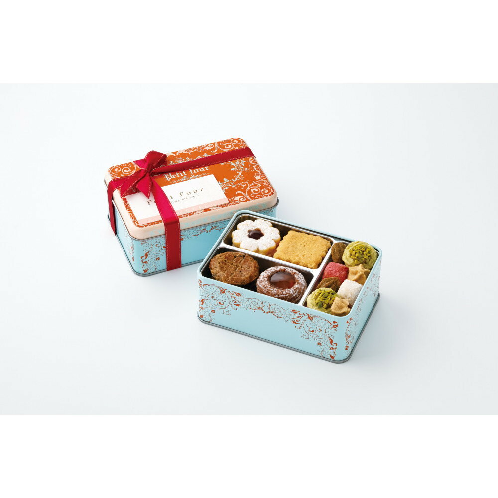 【ふるさと納税】「フールセック・小缶」【うかいグループの洋菓子店 アトリエうかい】宝石箱のようにきらめく、多彩なクッキーの詰め合わせ | お菓子 クッキー クッキー缶 ギフト 贈答 送料無料 東京 八王子