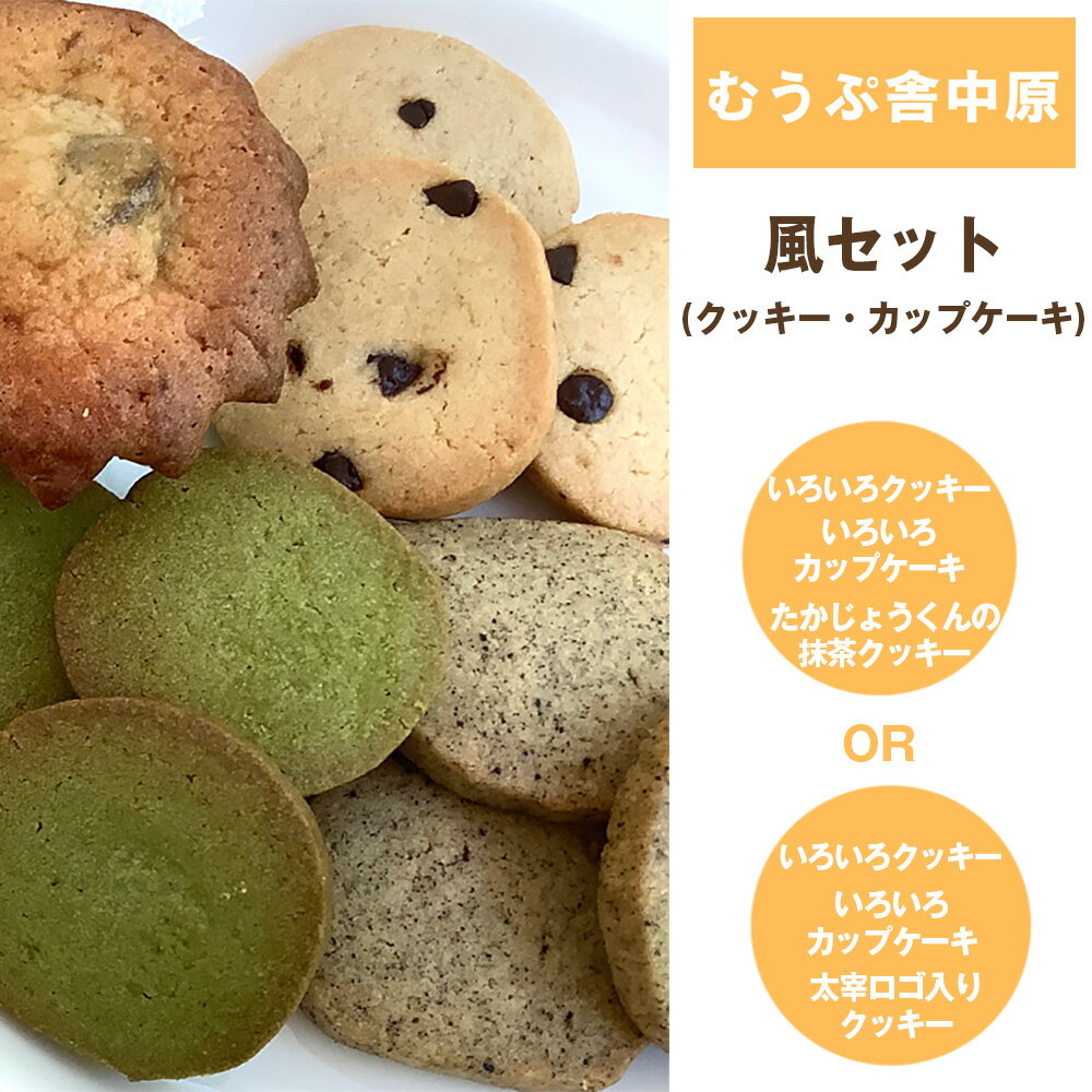 【ふるさと納税】星と風のギフト【風セット/むうぷ舎中原】 ／ 焼き菓子 詰め合わせ クッキー カップケーキ 手作りお菓子 スイーツ ギフト 大容量 食べ比べ しっとりケーキ サクサククッキー 素朴な味 ナチュラルスイーツ お取り寄せ ティータイム おうちカフェ [No.276]