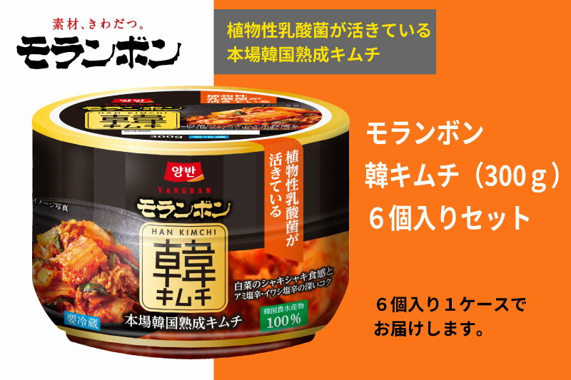 [モランボン]韓キムチ300g 6個入