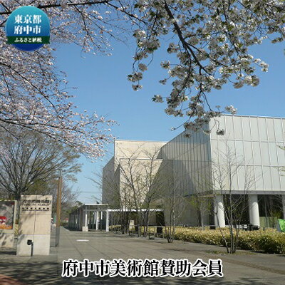 【ふるさと納税】府中市美術館賛助会員（サポーティング・メンバーズ）　【体験チケット】